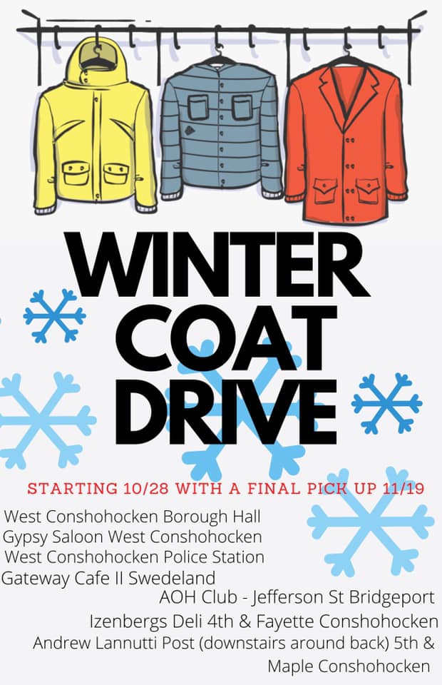 Winter Coat Drive West Conshohocken Borough